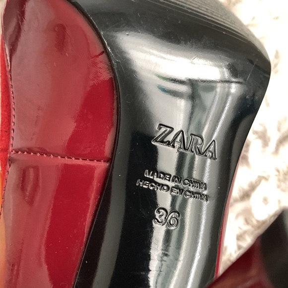 ZARA red high heels - Picture 7 of 7